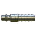 Interstate Pneumatics Cph463 1 4 Industrial Coupler Plug 3 8 Barb Npt Steel 