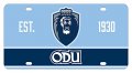 Old Dominion Monarchs Metal License Plate 