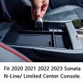 Center Console Organizer Tray For Hyundai Sonata Accessories 2020 2021-2022 2023 Limited N-line Interior Armrest Secondary