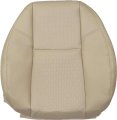Top Back Seat Cover Replacement Leather Tan For Cadillac Escalade Chevy Gmc 2009 2010 2011 2012 2013 2014 Driver Or Passenger 