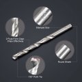 Uxcell 29pcs Drill Bit Set 29 Sizes 1 16 -1 2 Drilling Dia M2 High Speed Steel Twist Drills Hex Shank Bits For Aluminum Copper