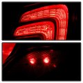 Acanii For 2017-2022 Buick Encore Red Clear Factory Style Led Tail Light Brake Lamp Replacement Right Passenger Side
