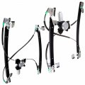 Ocpty Front Left Front Right Side Power Window Regulator Fit For 2004 2005 2006 2007 Chrysler Town Country W Motor 741-534