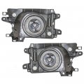 Fleetwood Bounder Diesel 2001-2002 Rv Motorhome Pair Left Right Replacement Corner Turn Signal Lights Lamps With Bulbs