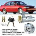 Ignition Lock Cylinder With 2 Keys And Bracket For Toyota Corolla 1998 2002 Rav4 2000 Part Number 45020-38-1 45020-12-11