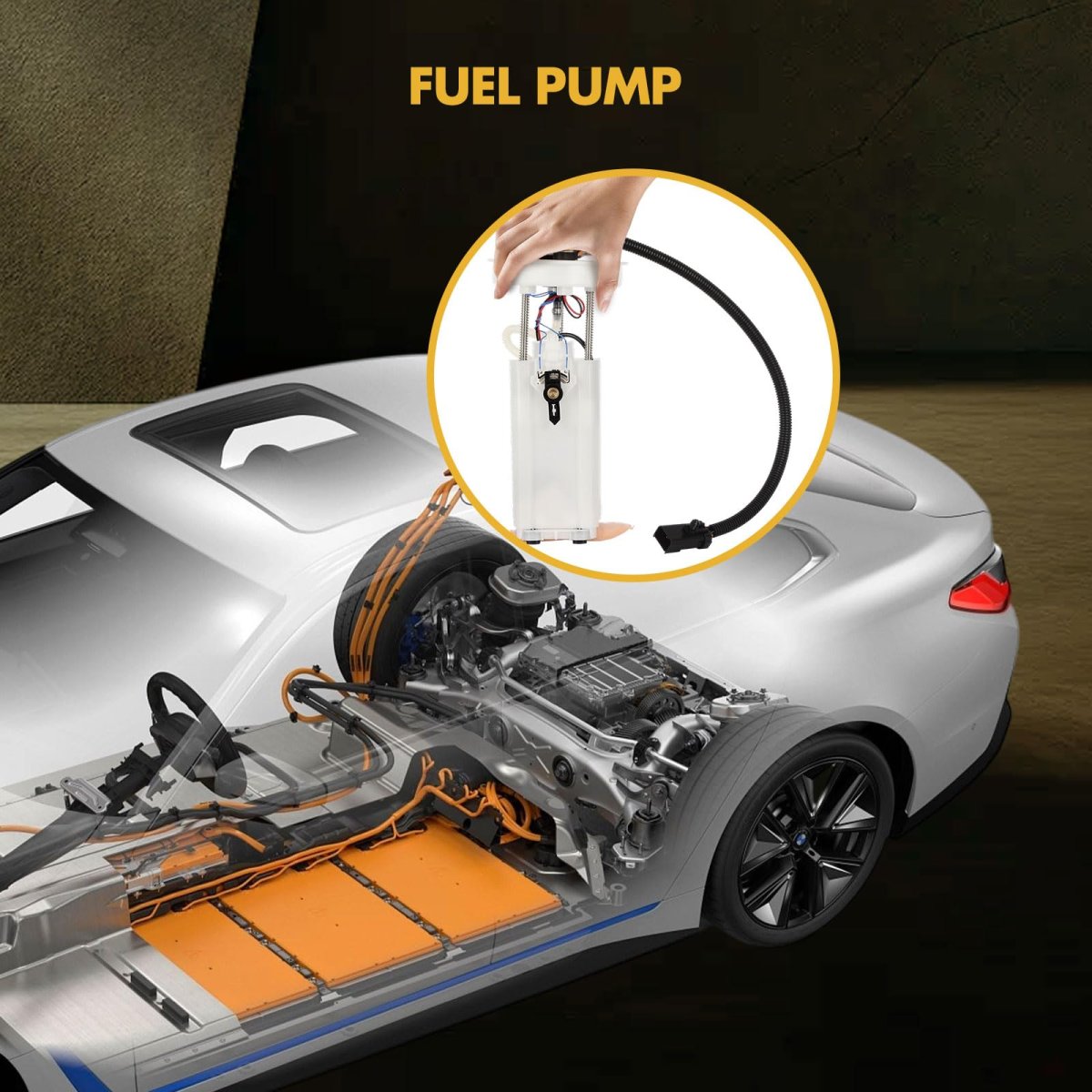 Fuel Pump Module Assembly Fit For 1997-1998 Jeep Grand Cherokee L6-4 0l S E7103m Fe0247 Sp7103m 5012961ab 5012961ac 7103mn
