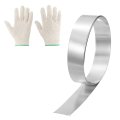 Aluminum Flashing Roll 0 8 X 3 28ft Roof Metal Strip Sheet 3mm Thick With Gloves For House Repair Sealing Window Door 