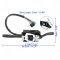 Turn Signal Switch Windshield Wiper With Cruise Control For Isuzu Npr 1996-2007 8973640740
