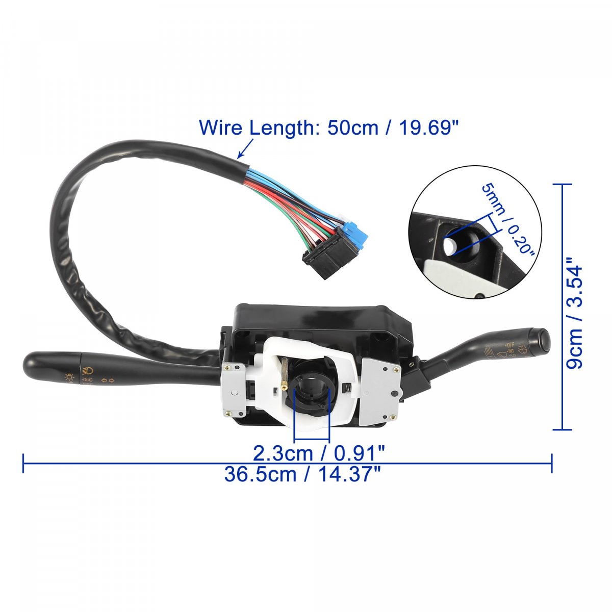 Turn Signal Switch Windshield Wiper With Cruise Control For Isuzu Npr 1996-2007 8973640740