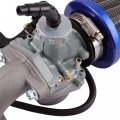 Goofit Pz22 22mm Carburetor Intake Manifold Pipe With 35mm Blue Air Filter Replacement For 110cc 125cc Sunl Taotao Pit Dirt
