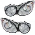 1a Auto Front Headlamp Headlight Lamp Light Lh Rh Pair Set For 05-07 Buick Lacrosse 