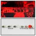 Acanii For 1997 1998 1999 2000 Bmw E39 528i 540i M5 Red Clear Tail Lights Rear Brake Lamps Driver Passsenger Side