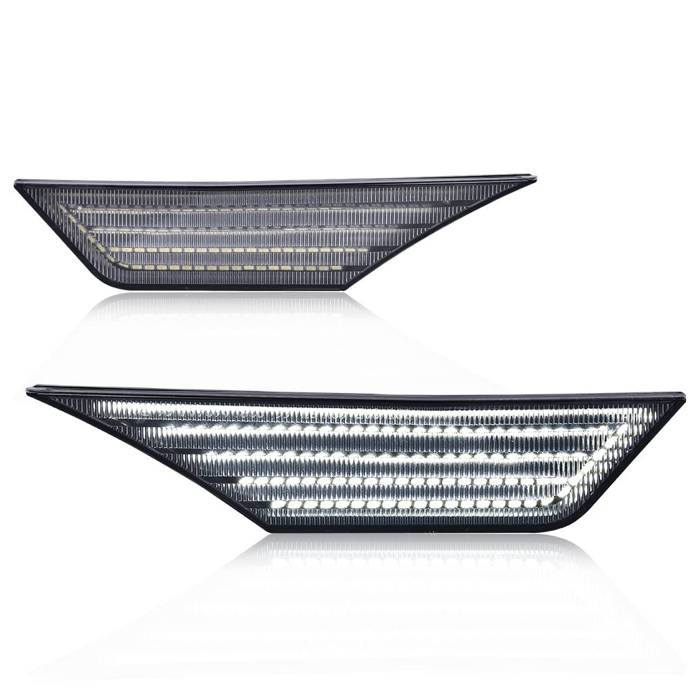 Smoke Led Side Marker Lights Switchback Signal Lamp For Honda Civic 2016 2021 33850tbaa02 33850tbaa01 33800tbaa02 Front