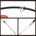 A-premium Rear Passenger Side Parking Brake Cable Assembly Compatible With Ford Models F-150 F150 2005 2006 2007 2008 Replace