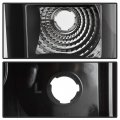 Acanii For 2003-2006 Chevy Silverado 1500 2500 3500 Black Housing Led Light Bar Tail Lights Brake Lamps Set Assembly