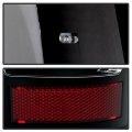 Acanii For 2003-2006 Chevy Silverado 1500 2500 3500 Black Housing Led Light Bar Tail Lights Brake Lamps Set Assembly