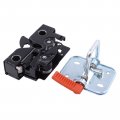 Engine Hood Lock Latch And Bonnet Lid Release Catch Kit For Vw Jeeta Passat Caddy 
