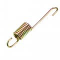 2pcs 8cm Length Gold Tone Plated Steel Motorcycle Brake Pedal Return Spring For Suzuki