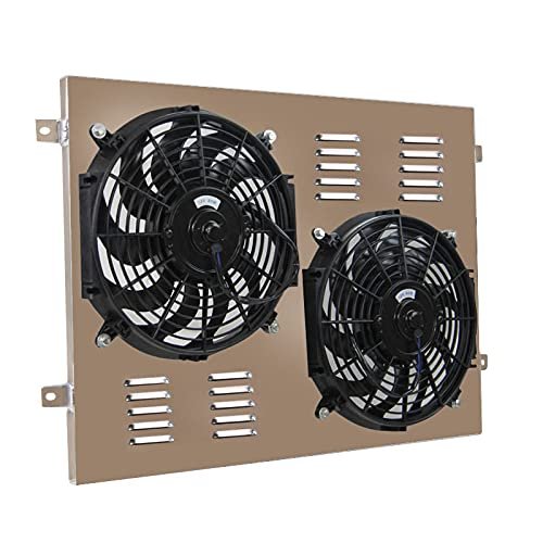 Alloyworks Aluminum Radiator Fan Shroud Kit For Ford F100 F150 F250 F350 1968 1969 1970 1971 1972 1973 1974 1975 1976 1978 1979