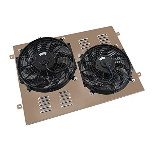 Alloyworks Aluminum Radiator Fan Shroud Kit For Ford F100 F150 F250 F350 1968 1969 1970 1971 1972 1973 1974 1975 1976 1978 1979