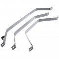 A-premium Set Of 3pcs Fuel Tank Straps Compatible With Toyota Rav4 2006018 4l 2 5l 2 3 Bolt On Gray Color Replace For