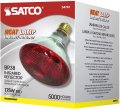 Satco S4751 Medium Light Bulb In Bronze Dark Finish 5 Inches 1 Count Pack Of 1 Red Heat