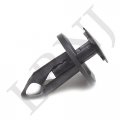 Land Rover Black Plastic Rivet For Body Trim Service Kit Part Anr2224 Pack Of 10