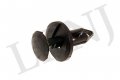 Land Rover Black Plastic Rivet For Body Trim Service Kit Part Anr2224 Pack Of 10