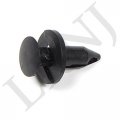 Land Rover Black Plastic Rivet For Body Trim Service Kit Part Anr2224 Pack Of 10