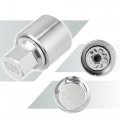 X Autohaux 535 Automotive Wheel Lock Lug Nut Anti Theft Screw Removal Socket Key For Volkswagen Touareg Magotan Phaeton