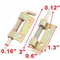 Uxcell Metal Furniture Door Gate Spring Latch 2 Inch Length 8 Pcs