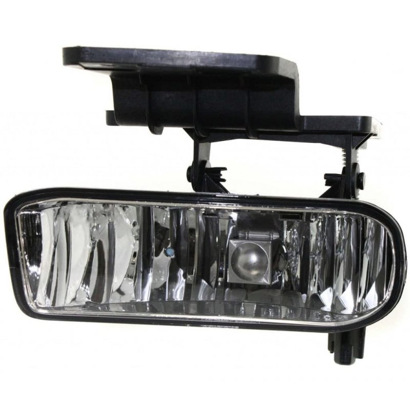 Fog Light Assembly For Chevy Suburban 2500 2000 2001 Driver Side With Bulbs Replacement Gm2592113 And 10368476 Halogen Clear