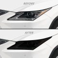 Slickmod Precut Vinyl Smoke Tint For 2016-2019 Lexus Rx Headight Foglight 1 Headlight 20 Dark 