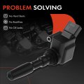 A-premium Engine Ignition Coil Pack Compatible With Volkswagen Jetta 2013 2016-2019 Golf 2019 Audi A3 Sportback E-tron