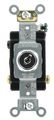 Leviton 1223-2kl 20-amp 120 277-volt Key Locking 3-way Ac Quiet Switch Extra Heavy Duty Grade Chrome 