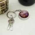 Peanut Butter And Jelly Together Pb J Best Friends Keychain Chrome Plated Metal Pop Cap Bottle Opener