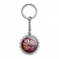 Peanut Butter And Jelly Together Pb J Best Friends Keychain Chrome Plated Metal Pop Cap Bottle Opener