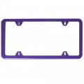 Uframe Set Of 2 License Plate Frames Holders Slim Style 4 Screw Holes A Purple