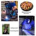 Welding Gloves Heat Resistant Cow Split Leather Bbq Camping Cooking Baking Grill Welder Fireplace Stove Pot Holder Workplace