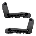 Front Bumper Bracket Pair For Toyota Corolla 2014 2015 2016 Driver And Passenger Side Plastic Replacement To1042123 To1043123 