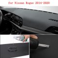 Kaitian Leather Dash Coverboard Mat Carpet Non-slip For Nissan Rogue 2014 2015 2016 2017 2018 2019 2020 Dash