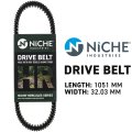 Niche Hercules Drive Belt For Polaris Rzr Trail Ace 900 S 4 Sport