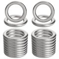 Luxlead 20 Pcs Transmission Drain Plug Gasket Oil Crush Washer Seal Rings Replacement For Toyota Lexus 4runner Sequoia Tacoma 