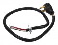 8171394rc 4 Wire Power Cord For Ranges 4ft Length 40 Amp Black Replaces W10831384
