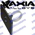 Axia Alloys Black Anodized California Green Sticker Registration Plate 