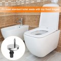 Uxcell 2 Set Toilet Seat Hinge Fixings Bolt Screws With 50mm 1 97 Base For Top Fixing Expansion Screw Cover Buckle