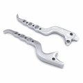 Httmt- Chrome Classic Billet Brake Clutch Hand Lever For Suzuk Gsxr1300r Hayabusa 1999-2007 P N Mt217-004-cd-nologo 