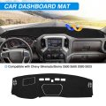 Cartist Dash Cover For 2019-2025 Chevy Silverado 2019-2023 Gmc Sierra 1500 2500hd 3500hd Accessories Only Fit Dashboard With