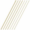 Sutemribor Brass Solid Round Rod Lathe Bar Stock Diameter 1 8 Inch 36 1 4 Length 14 Inches Total 7 Pcs 