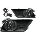 Auto Dynasty Compatible With Dodge Charger Driving Bumper Fog Light Bulbs Switch Smoke Lens 7th Generation